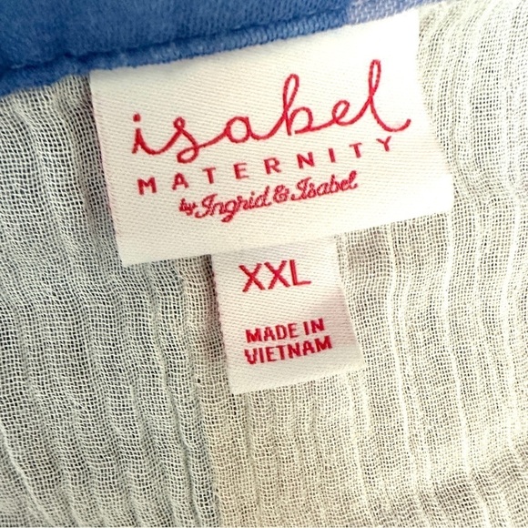 Isabel Maternity by Ingrid & Isabel Plaid Popover Button-Up Tunic Shirt - Picture 8 of 9